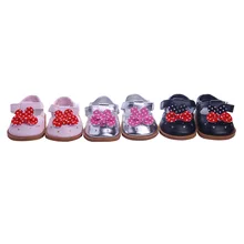 Various styles of shoes Doll Shoes for fit 18 American Girl doll 43cm font b Baby