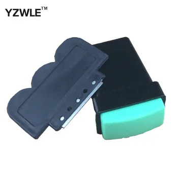 YZWLE 1 Set High quality Nail Art DIY Rubber Plastic Nail Art Stamping Stamp Tools Scraping Knife Set