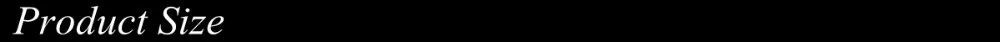 Product Size