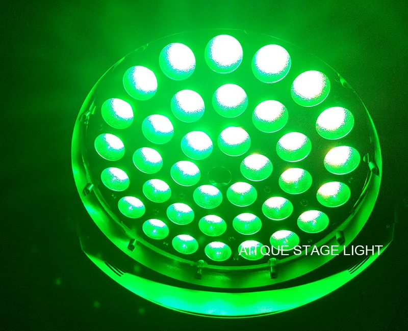 (12 штук + чехол) Dj контроллер moving head wash 36x10 Вт zoom rgbw 4в1 led light flight CASE|Эффект освещения