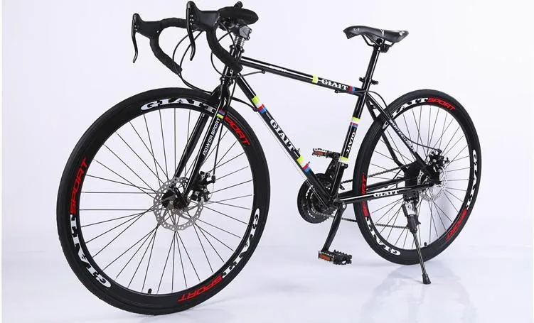 Best Steel frame road bicycle 2016 new cycling jersey bicicleta bike 52cm man& woman bike 21/24/27 speed Disc brakes 3 5 Best Steel frame road bicycle 2016 new cycling jersey bicicleta bike 52cm man& woman bike 21/24/27 speed Disc brakes 3 5