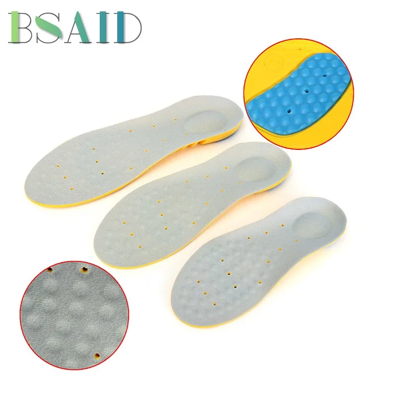 

BSAID1Pair Memory Foam Insole, Orthotics Arch Pain Relief Support Shoes Insert Pads Cushion, EVA Breathable Absorbent Deodorant