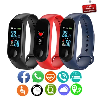 

2018 new BANGWEI IP68 waterproof sports smart men and women sports pedometer blood pressure monitoring smart watch + box