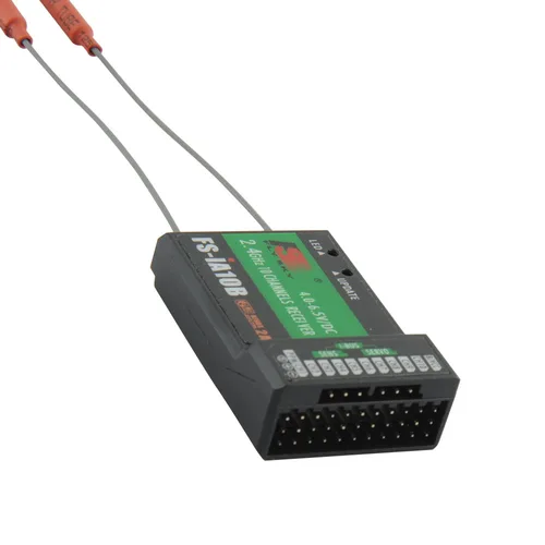 Flysky FS-IA10B 2.4G 10 channel Receiver PPM Output With iBus Port Compatible with FS-i6 FS-i6S FS-i10 For Quadcopter Lahore