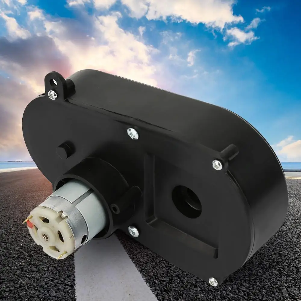Универсальная детская коробка передач RS380 с мотором рулевая 6V5000 6V5500 12V5000