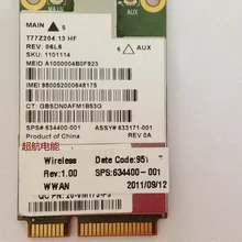 Ssea Sierra mc8355 gobi3000 GPS Mini pci-e 3G HSPA EVDO WWAN Беспроводной карты WLAN для HP SPS: 634400-001