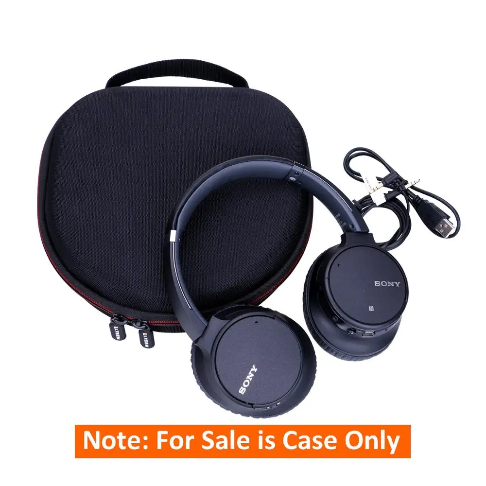 LTGEM EVA Black Carrying Hard Case for Sony Noise Cancelling Headphones WH-CH700N