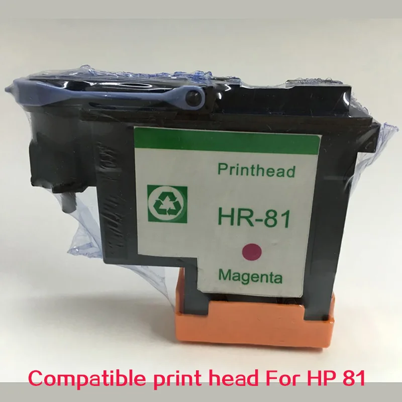 

1 PK Magenta Compatible print head For HP 81 HP81, for Designjet 5000 5000ps 5500 5500ps printer, Ink Cartridge Head C4952A