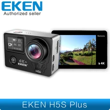 Eken H5s Plus 4K+ чипсет Ambarella A12 4K 30fps Utral HD EIS сенсорный экран камера Wifi Шлем Мотоцикл подводный H5s+ камера