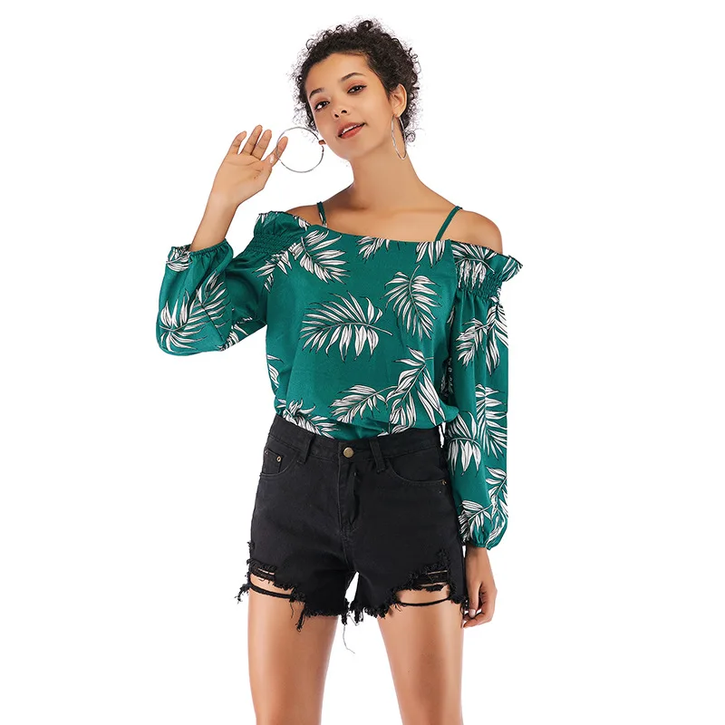

Women Sexy V-neck Sequins Chiffon Blouse Shirt Spring Summer Elegant Office Lady Blouses Tops Plus Size blusa feminina