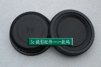 

2set Rear Lens + camera body Cap cover For Pentax DSLR PK K5/KM/K70/KX/K3/K30/K50