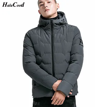 

Parka Men 2018 New Arrival Winter Jacket Cotton Thick Male High Quality Casual Parkas Constrast Color lined Coat Plus Size 4XL