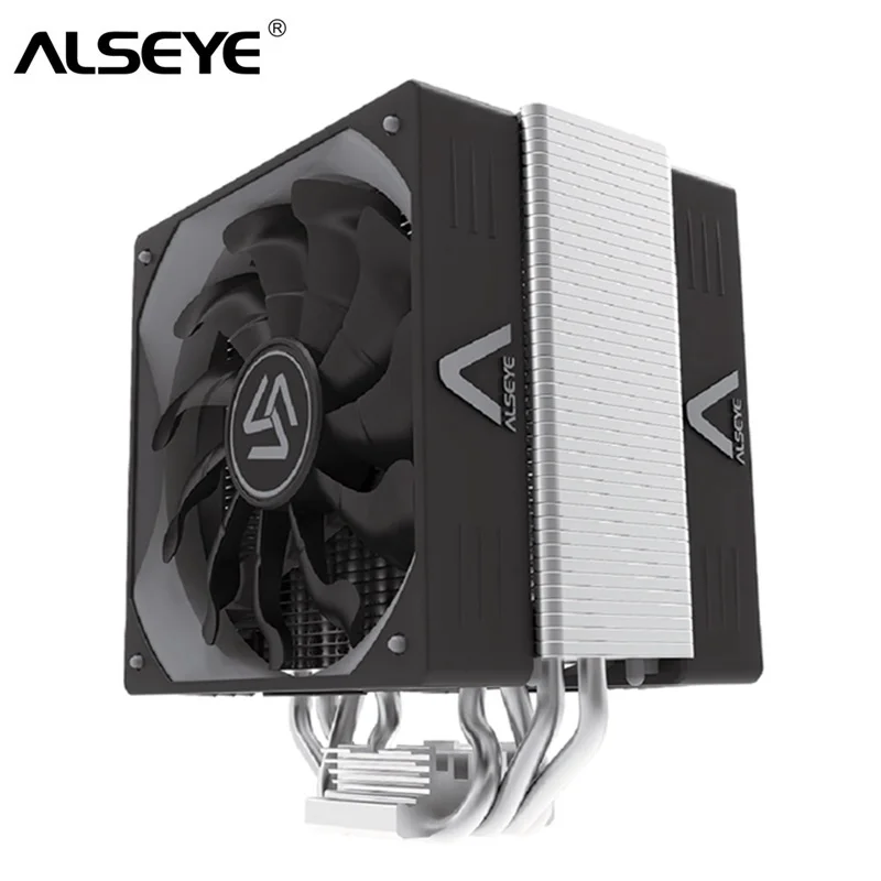 

ALSEYE Wind Plus Best cooling system for pc / desktop cooler Copper and Aluminum Radiator Gaming CPU Cooler with 12v cooling fan