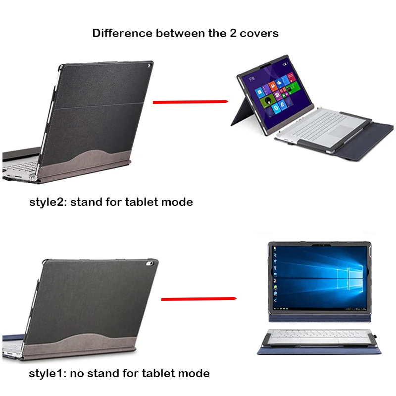 Съемный чехол для Microsoft Surface Book2 13 5 Book 2 15 дюймов подставка планшета и ноутбука