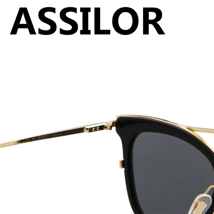 Assilor HD поляризованные нового дизайна с мост очки Лидер продаж многоцветный UV400 ультрафиолетового модные женские туфли солнцезащитные очки для женщин