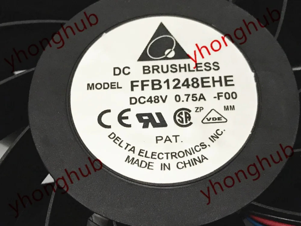 Вентилятор охлаждения сервера Delta Electronics FFB1248EHE F00 DC 48 в 120 А 120x38 мм|square fan|server fan48v fan |