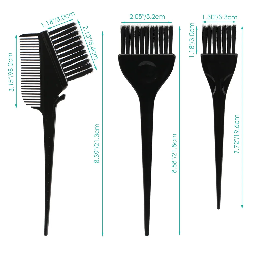 Segbeauty 7 шт Волосы Кисти для окраски волос перо волосы щетины крашения DIY/Professional