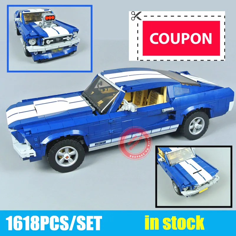 

New Technic Creator Expert Ford Mustang fit legoings technic 10265 DG023 21047 Set Building Block Bricks Assembled DIY Toys Gift