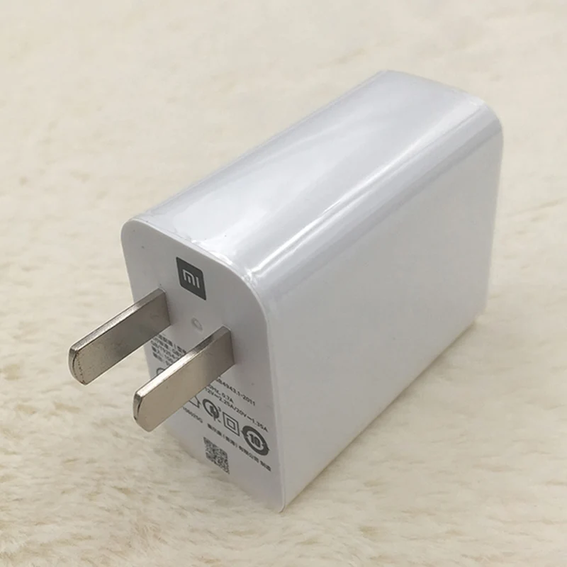 Xiaomi 27W зарядное устройство оригинальный адаптер для быстрой зарядки США USB C
