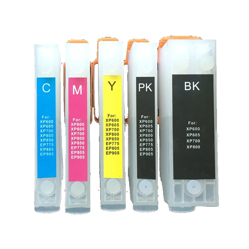 

einkshop for epson T2621 T2631 Refillable Ink Cartridge for epson xp-820 XP-600 XP-605 XP-700 XP-800 XP520 XP620 XP625Printer