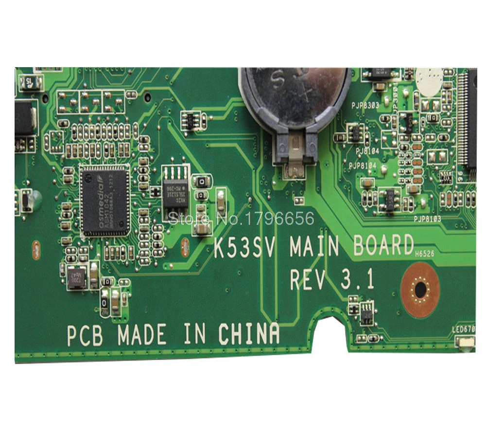 Cena K53SV płyty głównej REV 3.1 3.0 GT520M dla ASUS K53S A53S K53SV K53SJ P53SJ X53S laptopa płyty głównej płyta główna w K53SV płyty głównej płyta główna test 100% ok