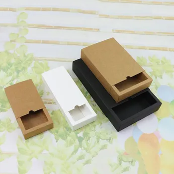 

Handmade Soap Packaging Paper Boxes different sizes Gift packaging box White/Black/Kraft Color