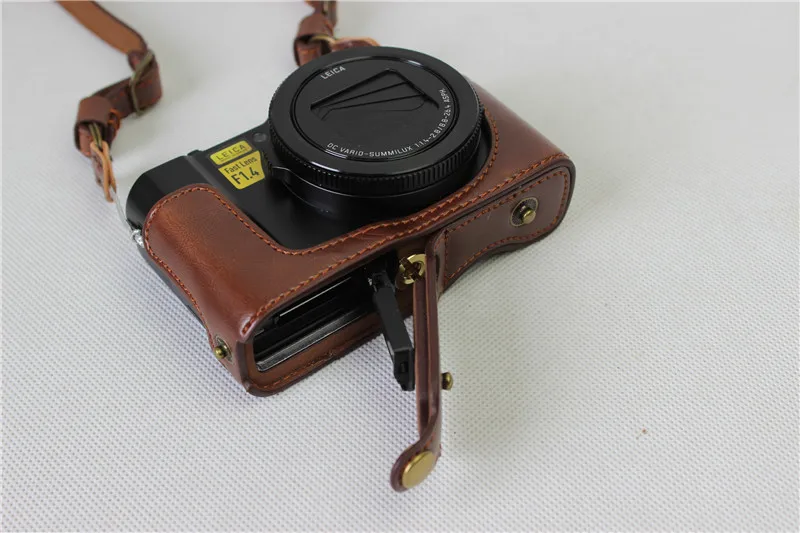 Новый роскошный чехол для камеры Panasonic LX10 LUMIX и видео с открытым аккумулятором