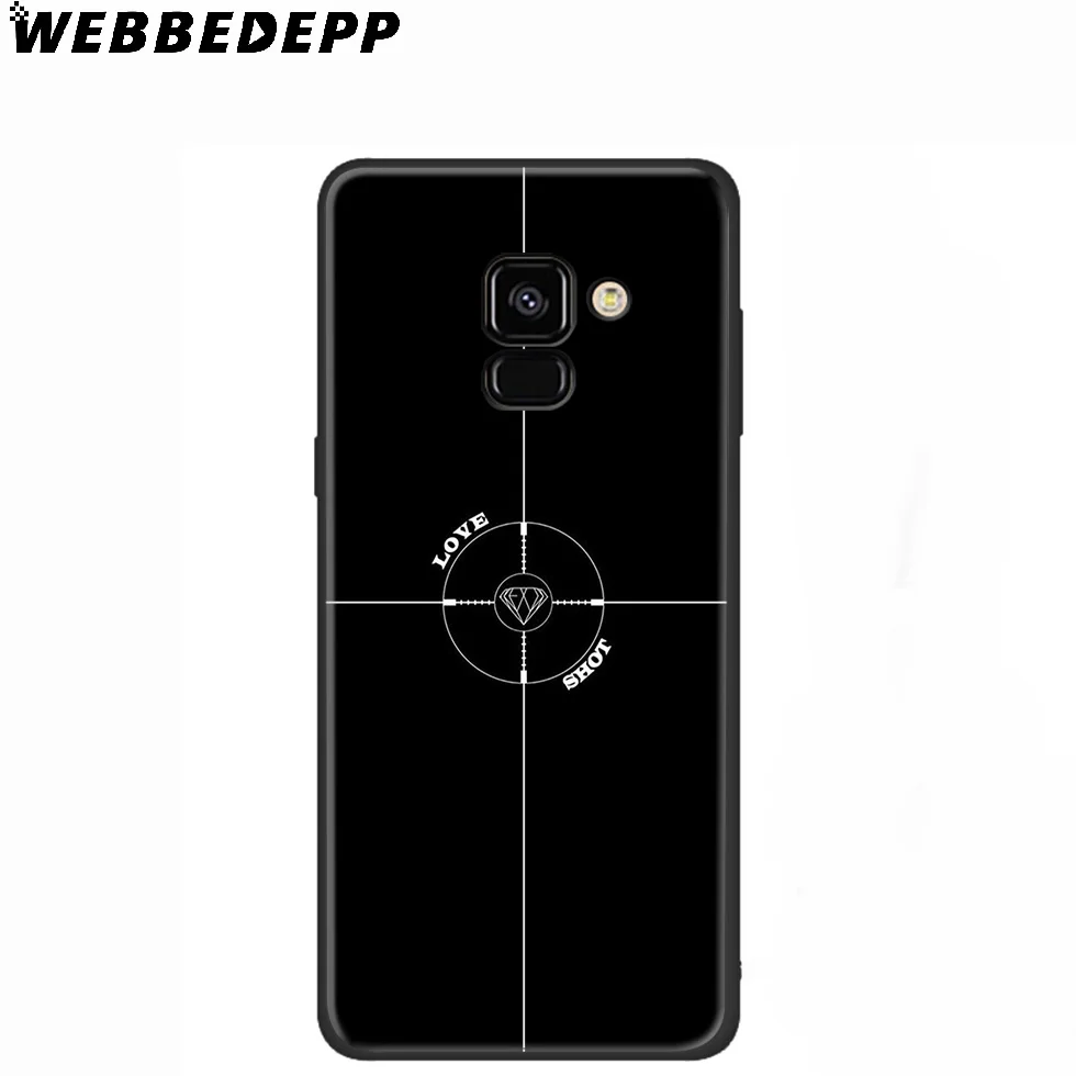 WEBBEDEPP Exo диапазонах K поп силиконовый чехол для samsung Galaxy A3 A5 A6 A7 A8 A9 A10 A20 A30 A40 A50 A70 M10 M20 M30 - Цвет: 8