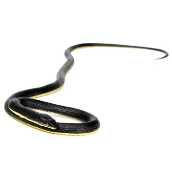 

52'' Realistic Soft Rubber Snake Toy Home Garden Trick Joke Prank Halloween Prop