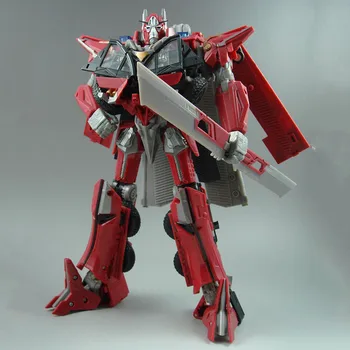 

Leader Class Sentinel Prim Fire Engine Toy movie action figure Collection model classic Transformed toy for boys gift