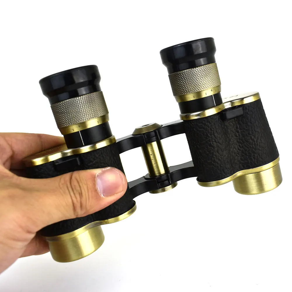 Military Marine Binoculars 8x24 HD Waterproof Night Vision Binocular with Rangefinder Case Strap BAK4 Porro Prism for Adults