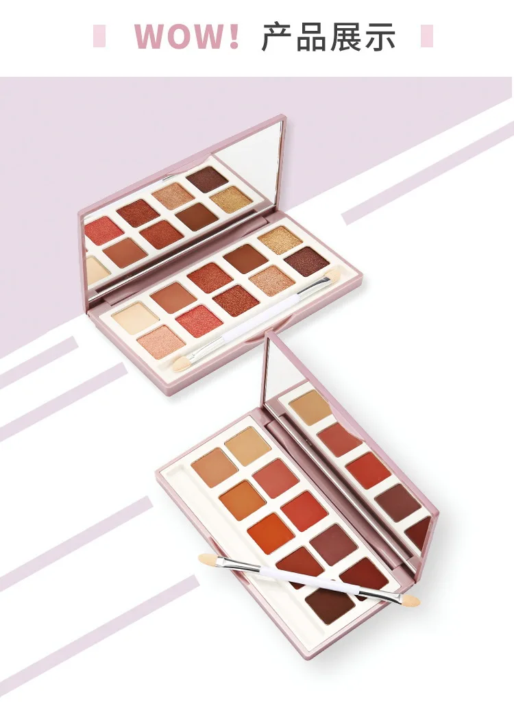 “ Paleta de Cores da Sombra Make up Paleta Fosco Pigmentadas