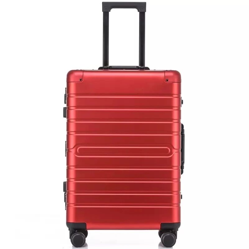 New Women Fashion All aluminum high quality durable Rolling Luggage Men large capacity business Trolley Suitcase Travel bag