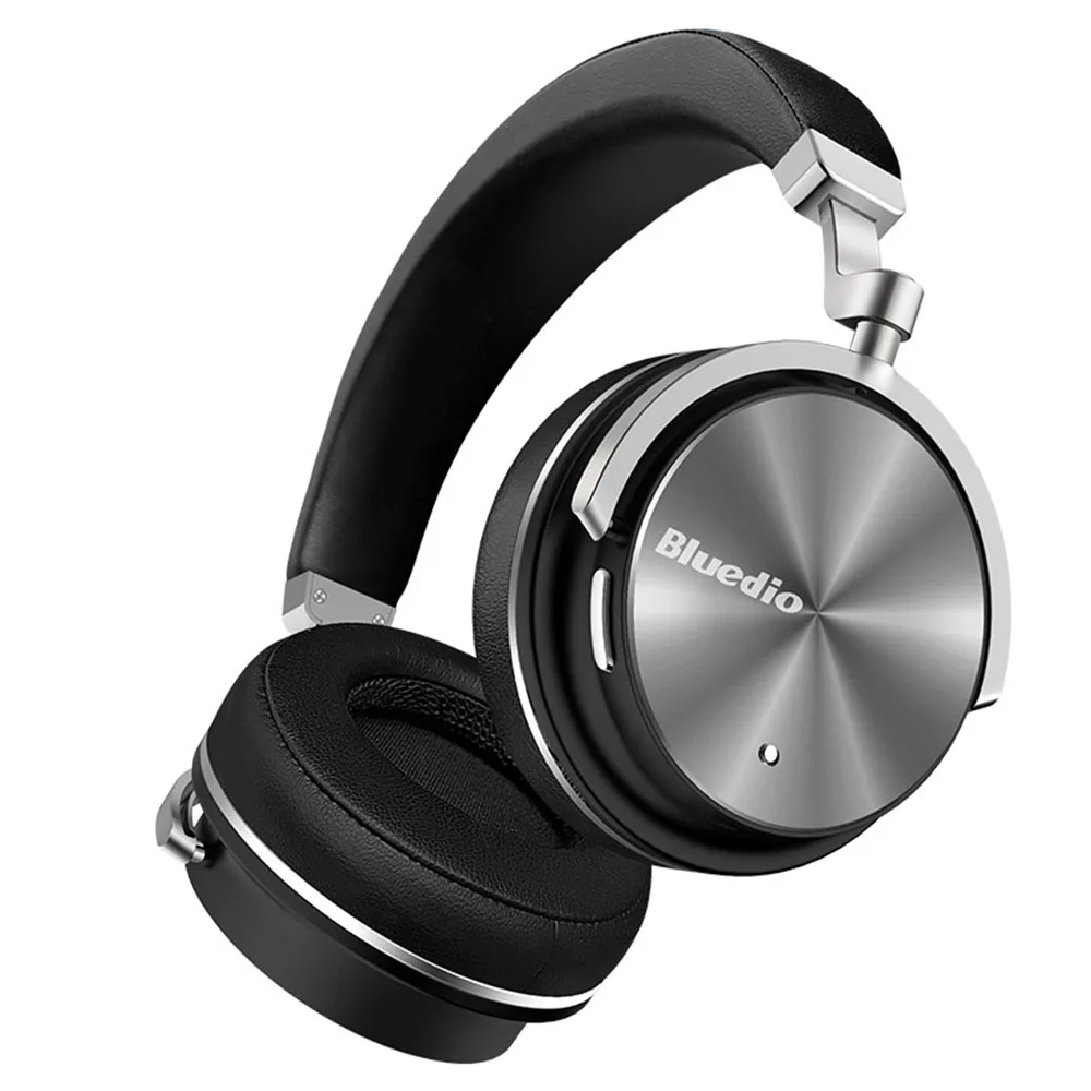 

Bluedio T4 active noise cancelling wireless bluetooth headphones wired headset Super battery life with microphone