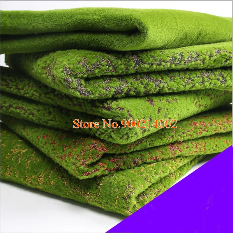 

1M*1M Simulation Green Plant Wall Moss Turf Simulation Lawn Green Plant Scene Window Display Fake Moss Artificial Decor Lawn
