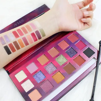 

Waterproof Long lasting Pigmented diamond 18 Color Desert Star Eyeshadow Palette Matte Shimmer Make Up Cosmetic Makeup