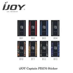 2 шт./лот новая электронная сигарета аутентичная ijoy captain pd270 наклейка самоклеющаяся Кожа Наклейка s для ijoy captain pd270 мод