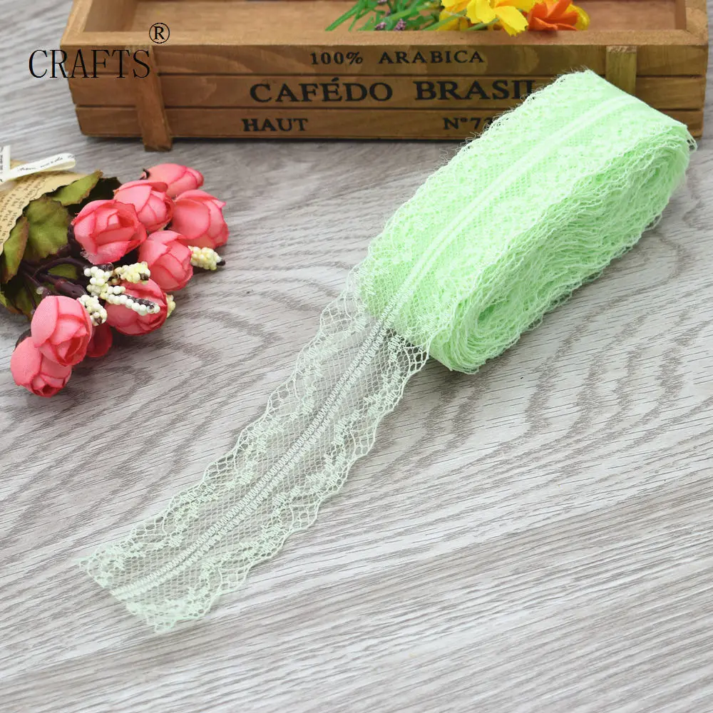 10 yards lace ribbon 3.8 cm wide DIY decoration accessories holiday decorations lace trim ribbon