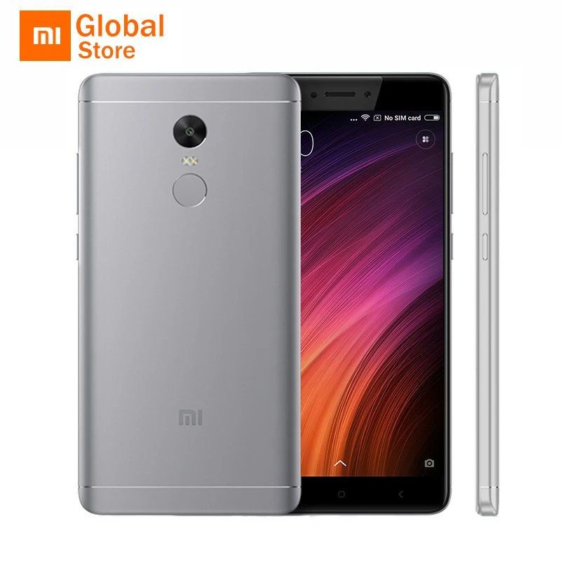 Цена за Оригинал xiaomi redmi note 4x4 ГБ ram 64 ГБ rom мобильный телефон mtk helio x20 дека core 5.5 "1920x1080 4100 мАч MIUI 8 Отпечатков Пальцев ID Цена за Оригинал xiaomi redmi note 4x4 ГБ ram 64 ГБ rom мобильный телефон mtk helio x20 дека core 5.5 "1920x1080 4100 мАч MIUI 8 Отпечатков Пальцев ID
