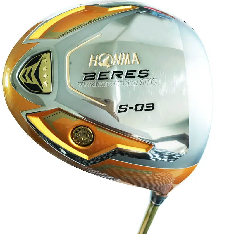 Новые клюшки для гольфа HONMA S-03 4 Star Golf driver 9,5 или 10,5 Лофт графитовая клюшка для гольфа R или S flex clubs driver Cooyute