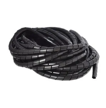 

14mm 6m/rollHose protection wire case hose pipe cable finishing line with fixed bundle of wire Transparent Protection Wire Wind