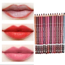 Pencil Lip-Liner Long-Lasting Professional Waterproof 1pcs GAM-BELLE 15CM 28-Colors Women's