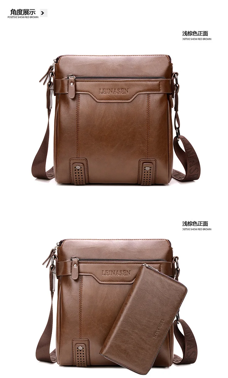 de Ombro e Bolsa de Negócios Masculino