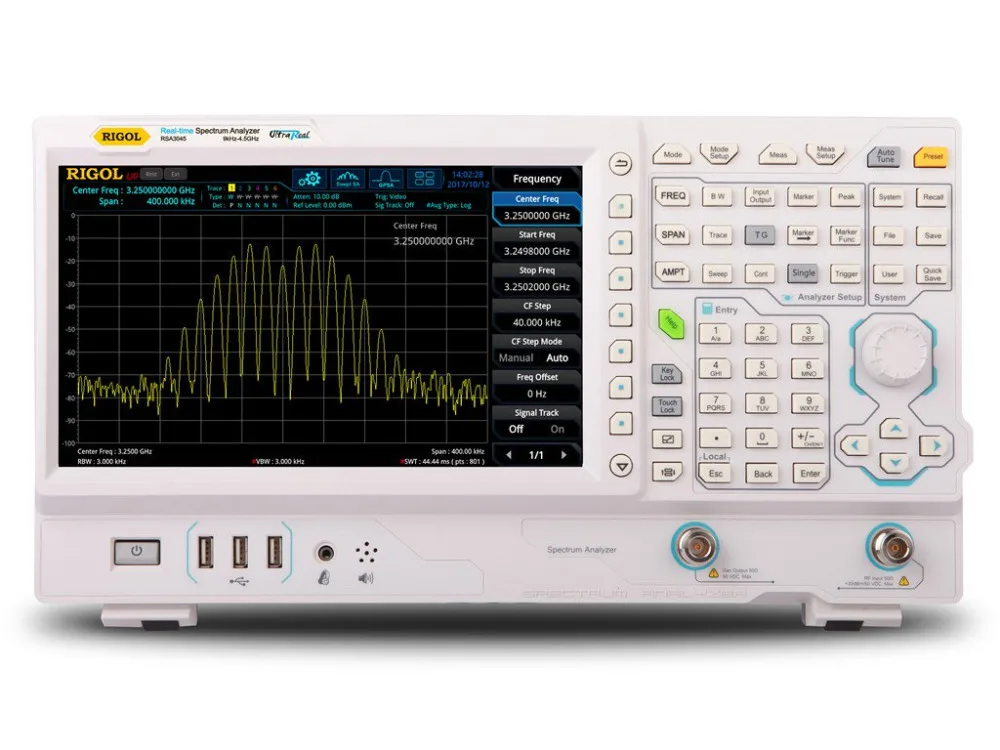 

Rigol RSA3045-TG 4.5 GHz Real-Time Spectrum Analyzer - with Tracking Generator