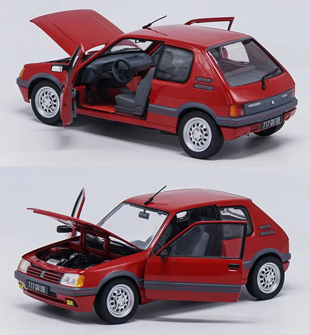 NOREV 1/18 масштаб PEUGEOT 205 GTI 1,6 1988 литье под давлением модель автомобиля коллекция