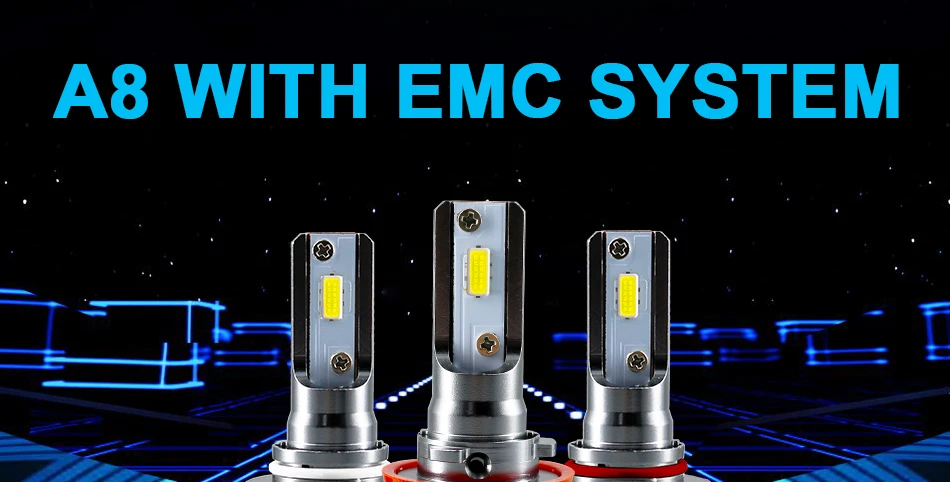 a8-g_01 2pcs Mini size 10000LM CANBUS No error H7 LED Bulbs Auto Lamp 72W 6000K Car Headlight Fog Lights Automobile Lampada LED H7