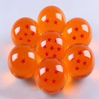 

7CM Japan Anime Dragon Ball Z Star Crystal Ball Big Size Resina Resin Figure Maquetas Collection Gifts Retail Package WX033