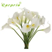 Горячая 10 шт Мини искусственная Калла Лилия Свадебный букет цветов Калла Лилия лилии Декор подарок 2 Aug