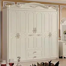 Шесть дверей шкаф современный европейский весь шкаф французская мебель для спальни шкаф pfy10030