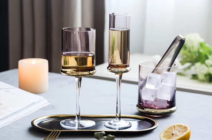 Креативные гальванические стекла, бокал для вина, бокал, высокое качество, бокал для шампанского, es домашний позолоченный бокал для вина, es чашки LFB364